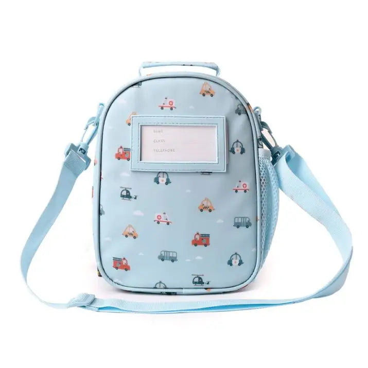 Bolsa de Merienda Térmica 3D Tutete – City Cars - Azul