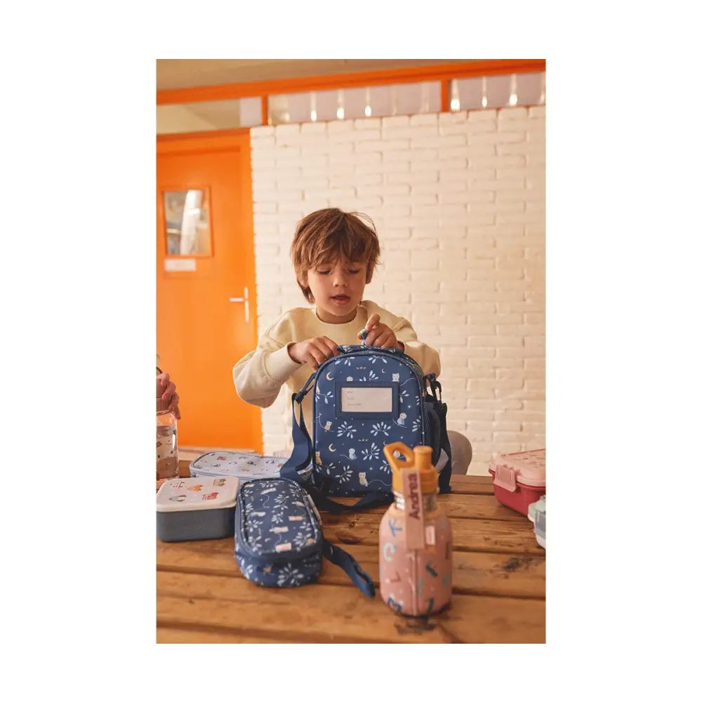 Bolsa de Merienda Térmica 3D Tutete – Magical Forest - Azul