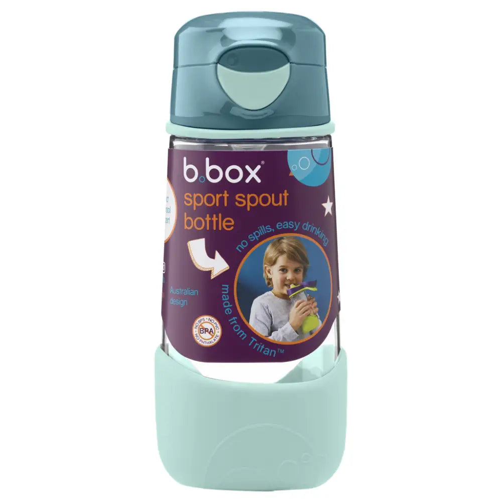 Botella con boquilla deportiva B.Box 450ml - Emerald Forest