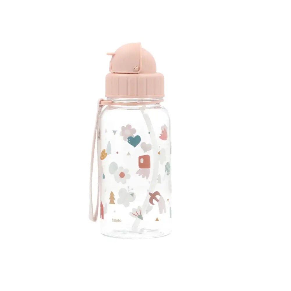 Botella con pajita 500ml - Geometric Nature - Geometric