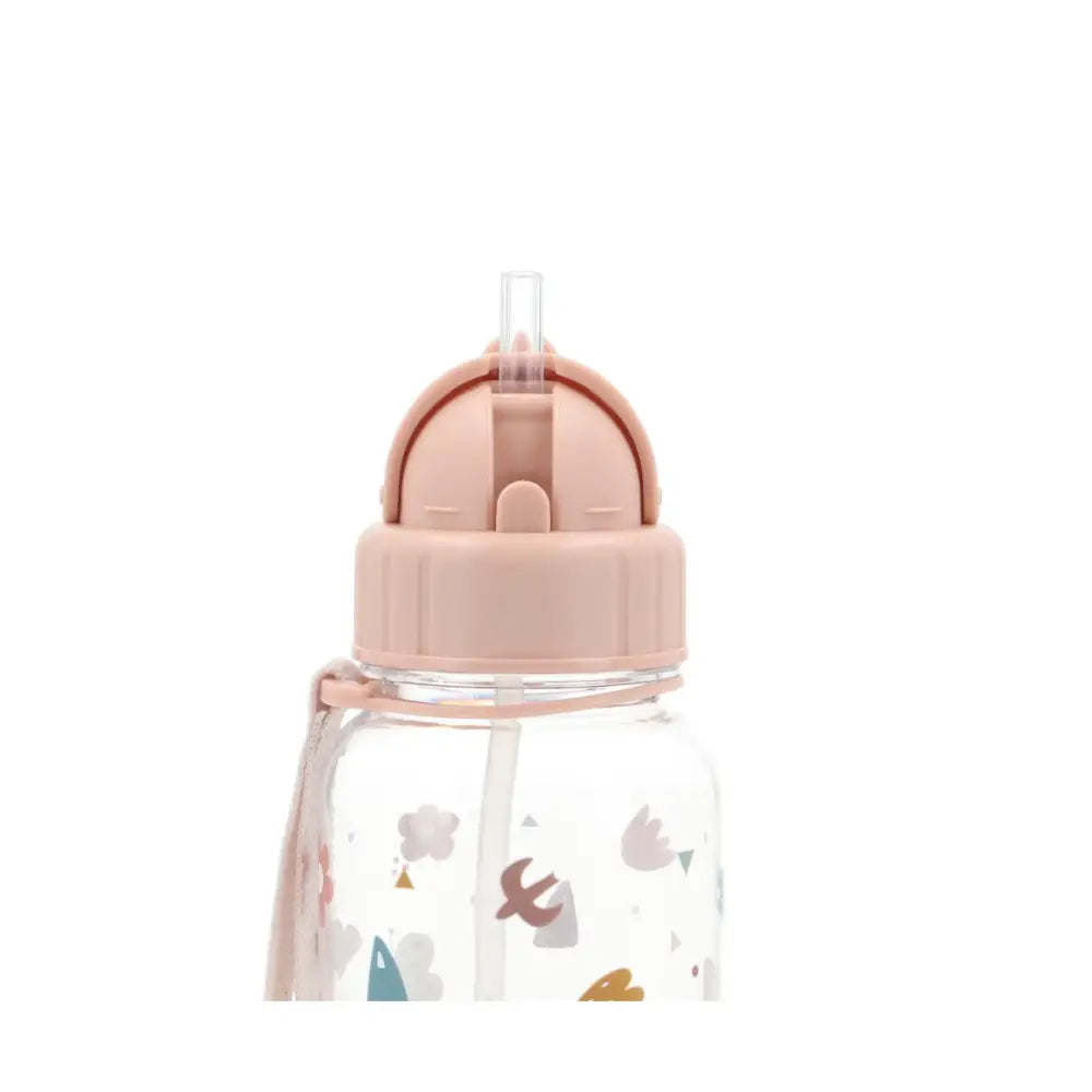 Botella con pajita 500ml - Geometric Nature - Geometric