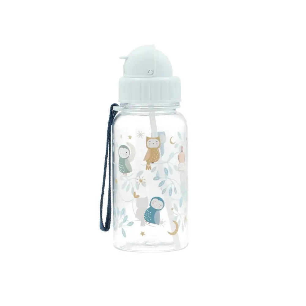 Botella con pajita 500ml - Magical Forest - Geometric