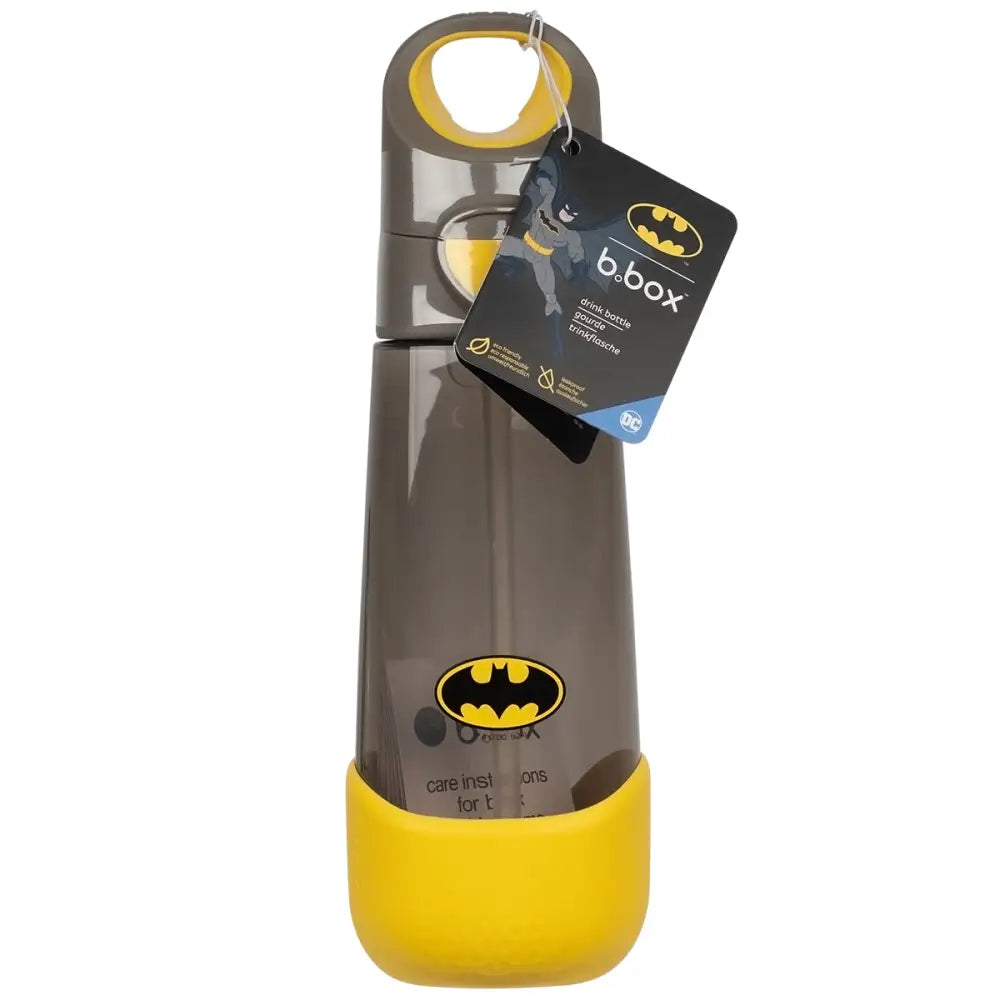 Botella con Pajita B.Box 600ml - Batman - Batman - B.Box