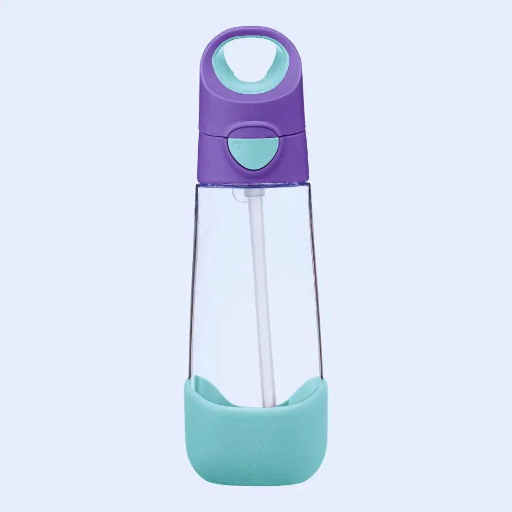 Botella con Pajita B.Box 600ml - Lilac Pop - Morado - B.Box