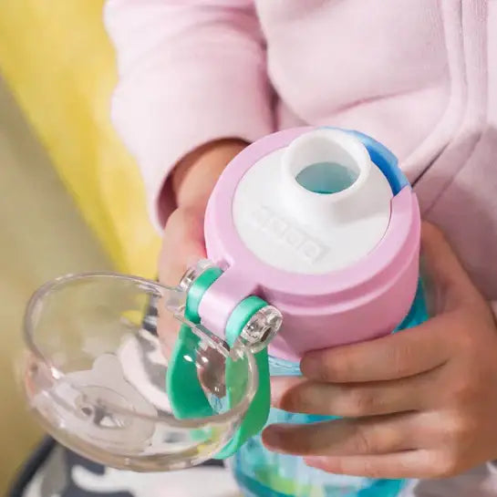 Botella Flip Gulp - Roja 475ml - Rojo - Zoku