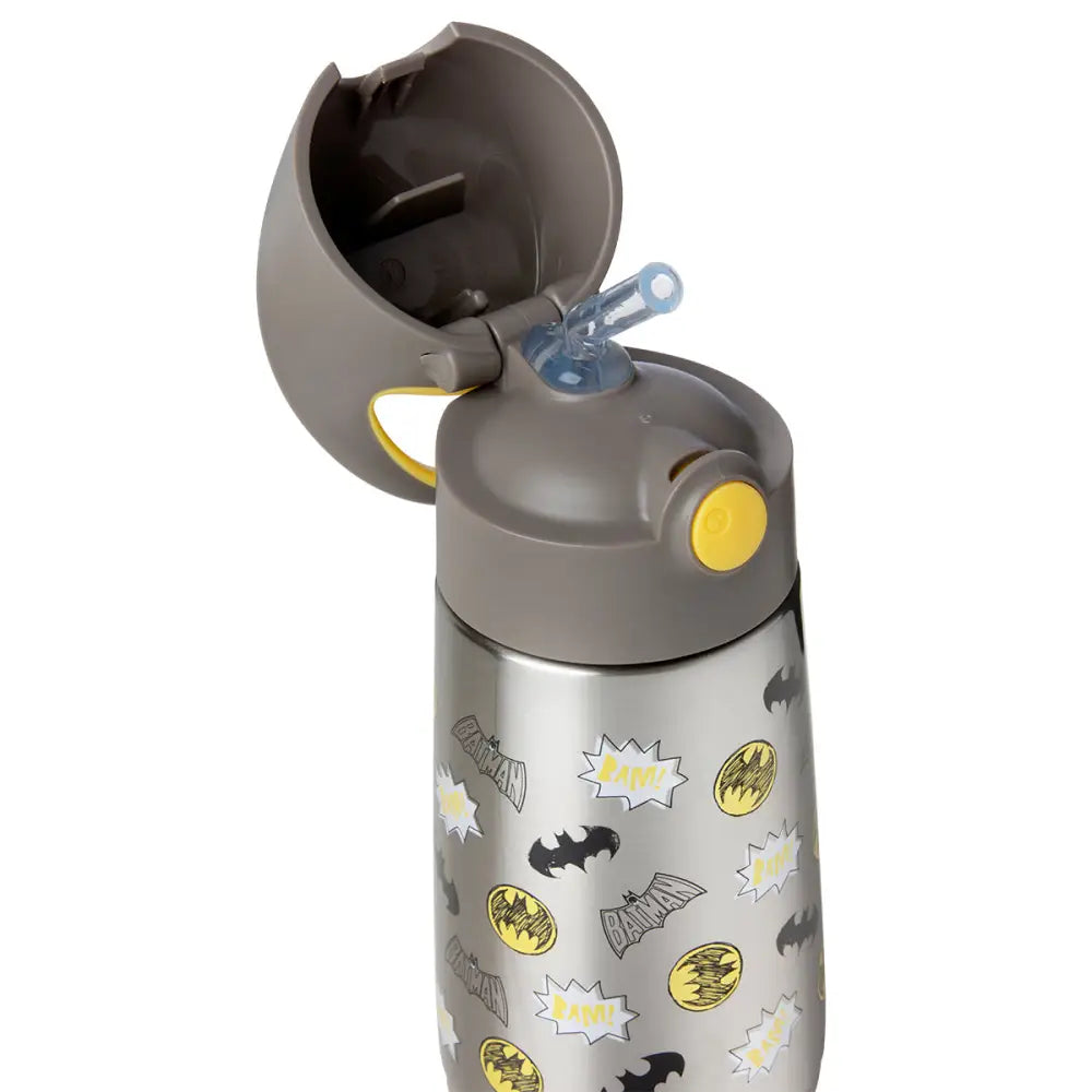 Botella térmica con pajita B.Box 350ml - Batman - Batman