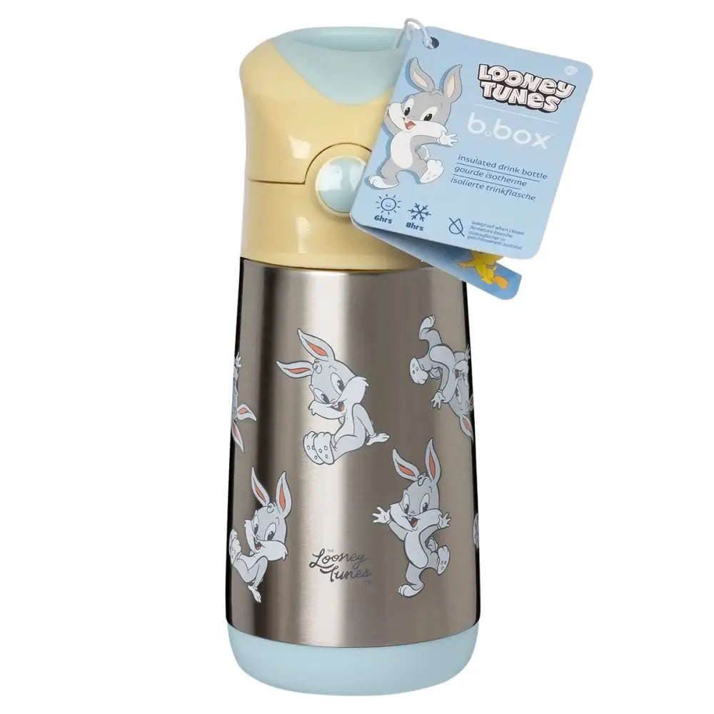 Botella térmica con pajita B.Box 350ml - Looney Tunes