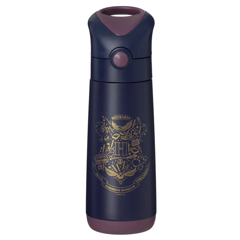 Botella térmica con pajita B.Box 500ml - Harry Potter