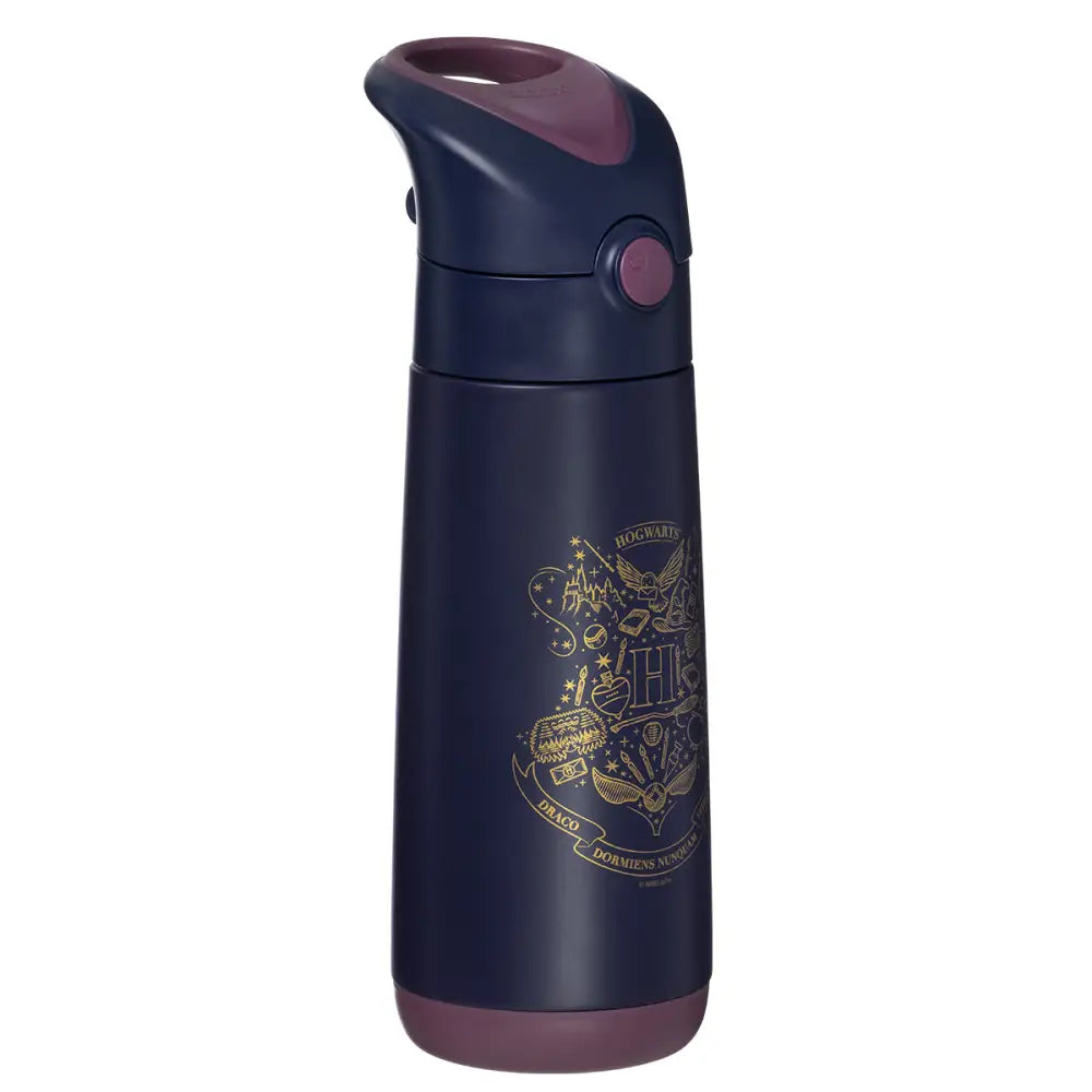 Botella térmica con pajita B.Box 500ml - Harry Potter