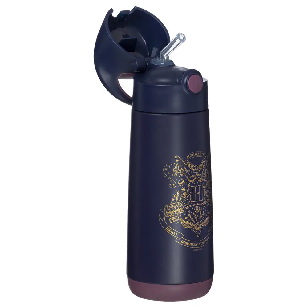 Botella térmica con pajita B.Box 500ml - Harry Potter