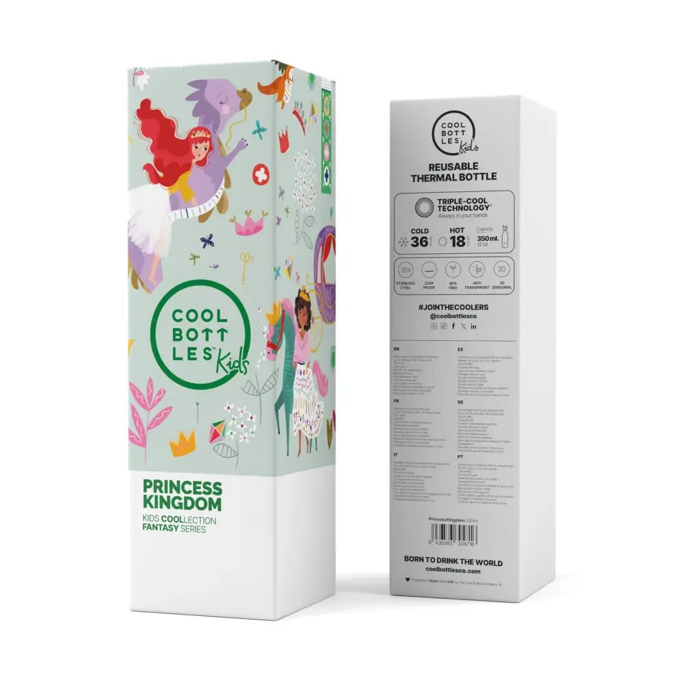 Botella Térmica Cool Bottles 350ml - Princess Kingdom