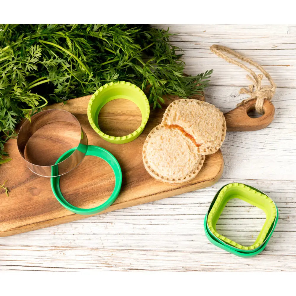 Cortadores con sellador para sándwich Lekkabox - Círculo