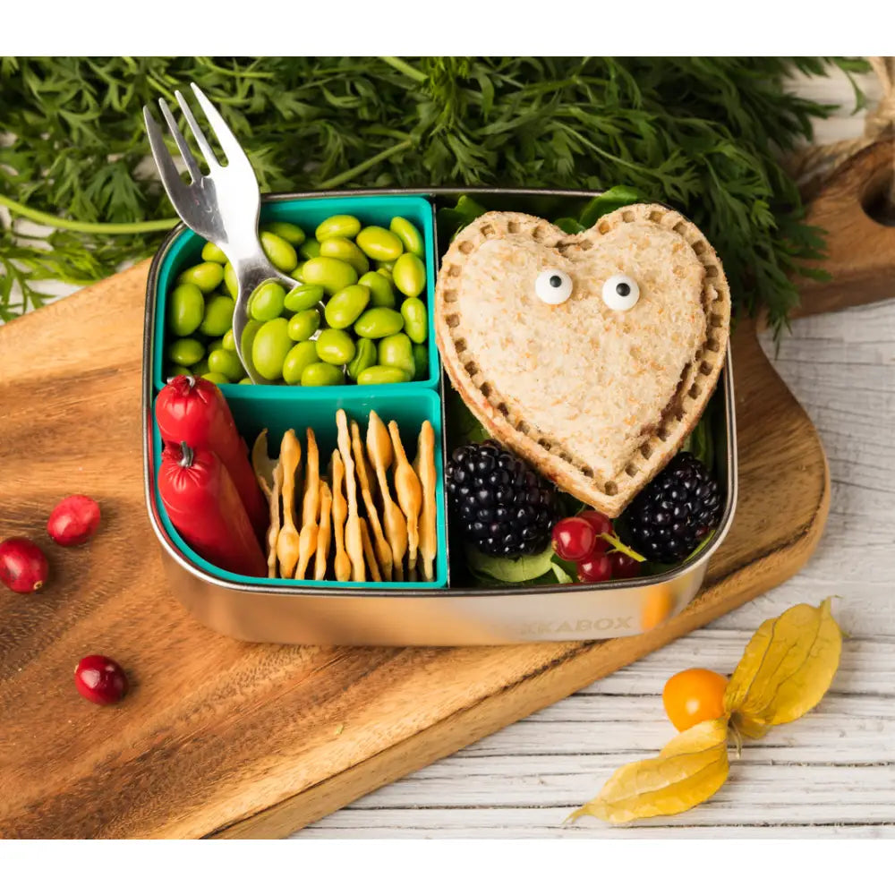 Cortadores con sellador para sándwich Lekkabox - Flor