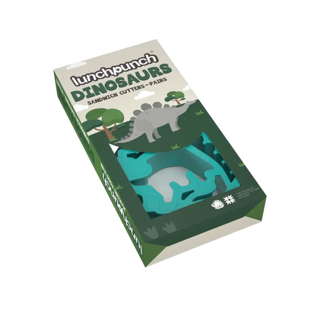 Cortadores de Sándwich Lunch Punch - Dinosaurio - Verde -