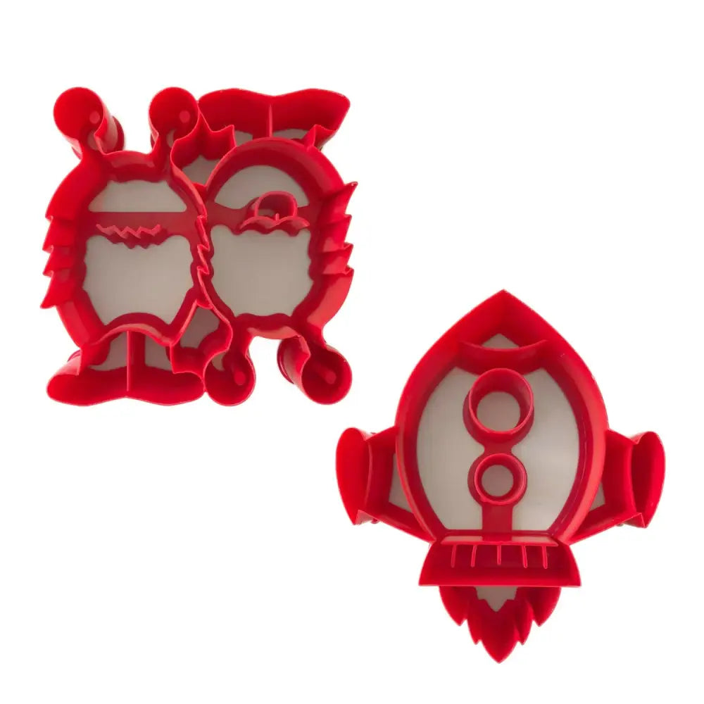 Cortadores de Sándwich Lunch Punch - Espacio - Rojo -