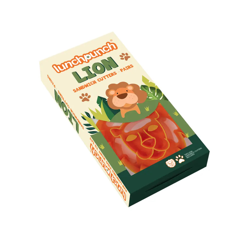 Cortadores de Sándwich Lunch Punch - León - Naranja -