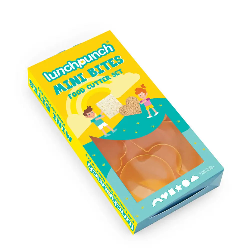 Cortadores de Sándwich Lunch Punch - Mini bites - Amarillo -