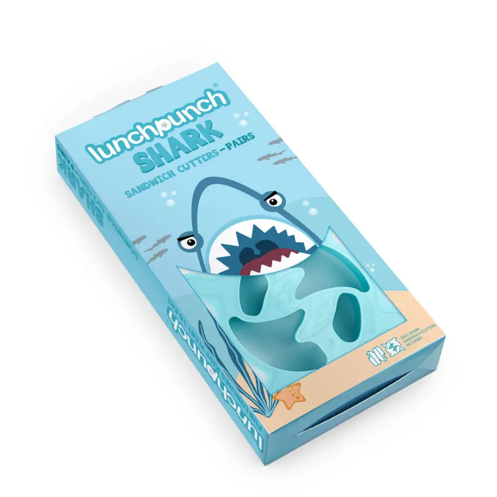Cortadores de Sándwich Lunch Punch - Tiburón - Azul -