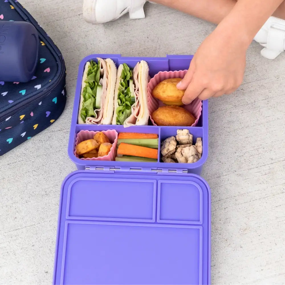 Cubos Bento Set de 3 mixto Little Lunch Box Co - Strawberry