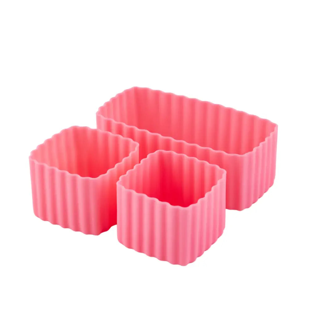 Cubos Bento Set de 3 mixto Little Lunch Box Co - Strawberry