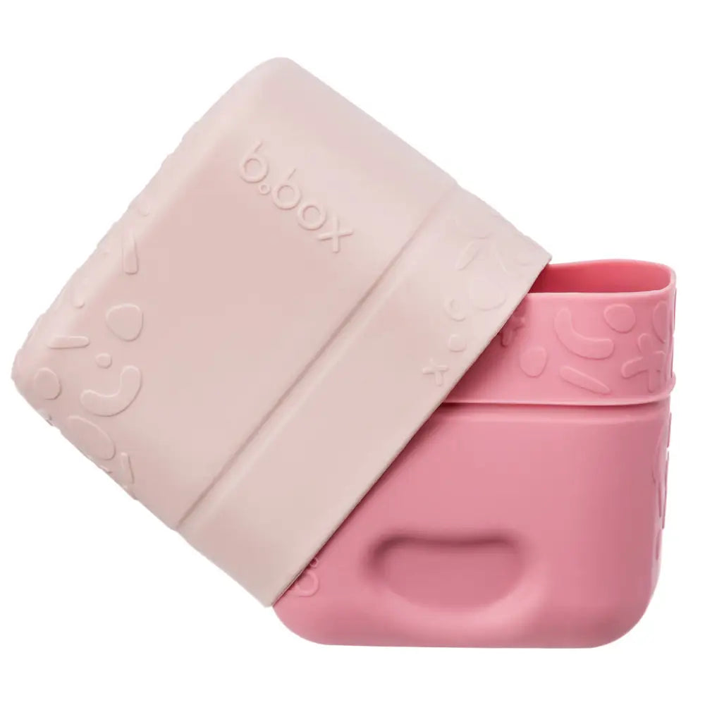 Cubos de Silicona para Snacks B.Box Set de 2 - Berry - Rosa