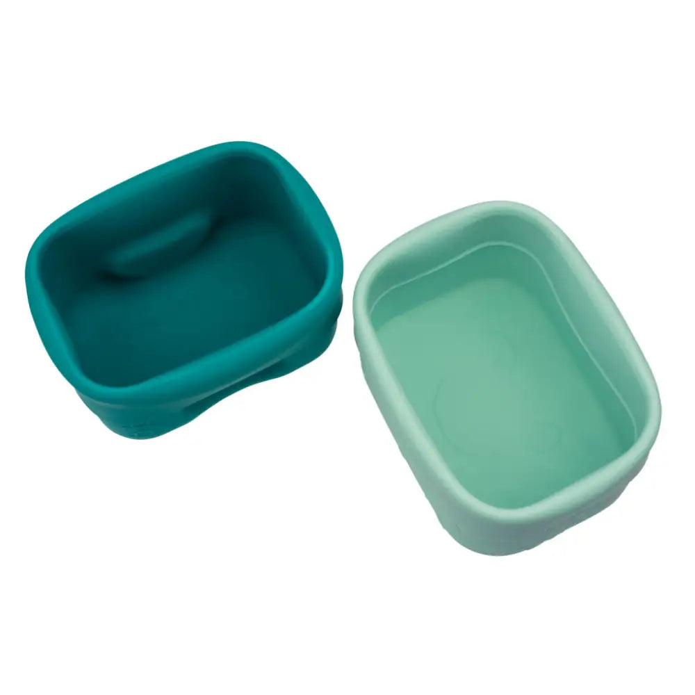 Cubos de Silicona para Snacks B.Box Set de 2 - Sage - Verde