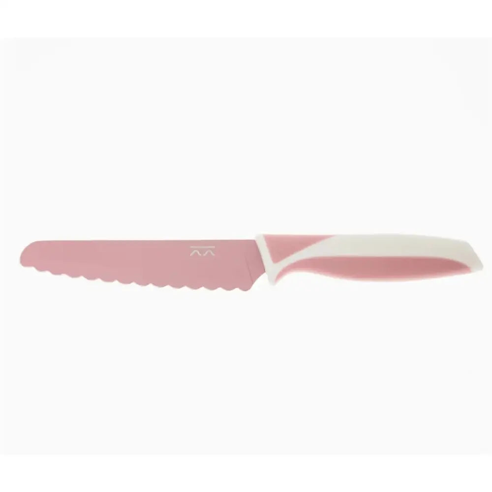 Cuchillo infantil de autonomía KiddiKutter - Rosa Pastel