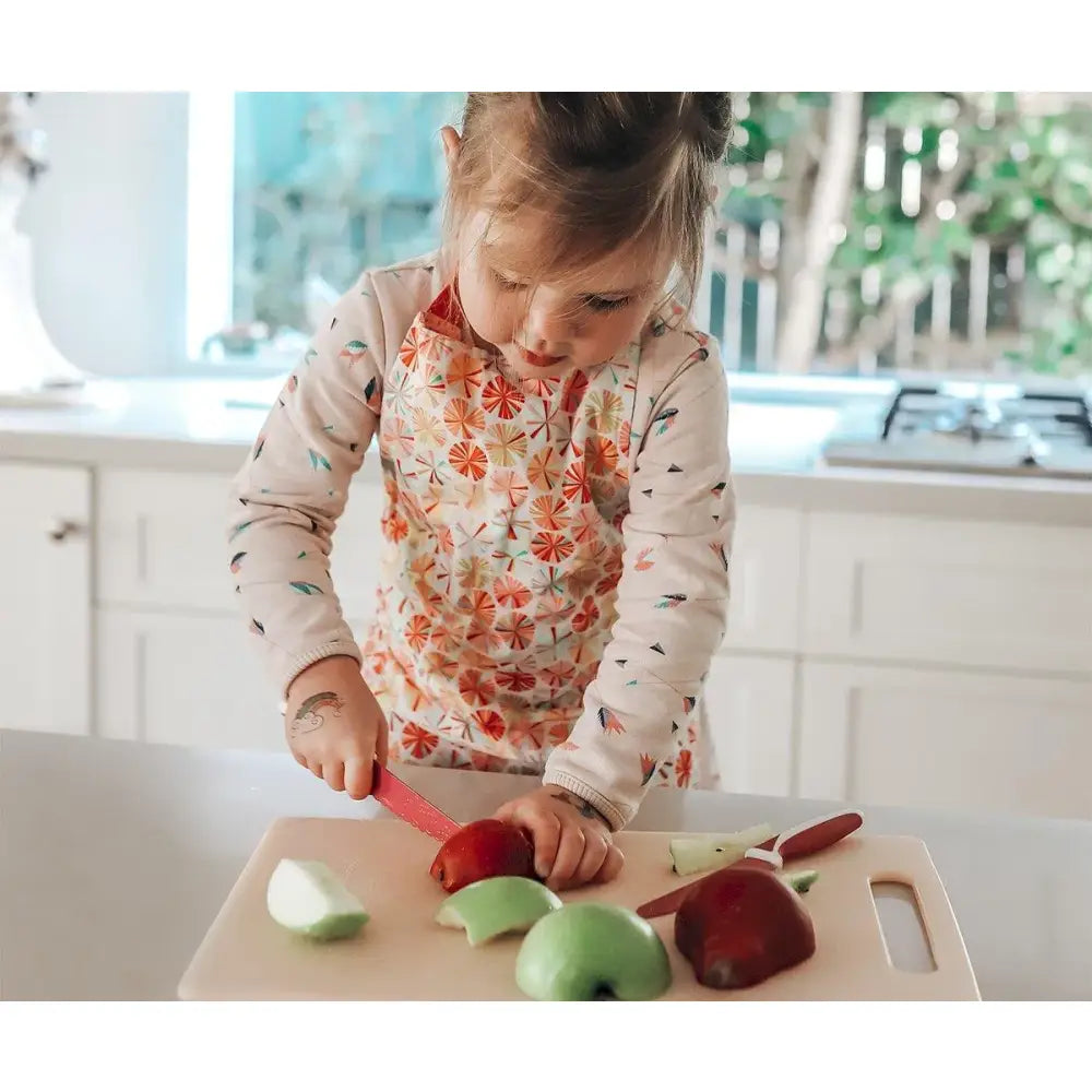 Cuchillo infantil de autonomía KiddiKutter - Verde Sage