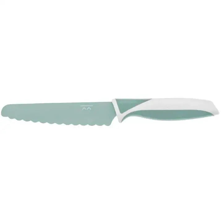Cuchillo infantil de autonomía KiddiKutter - Verde Sage