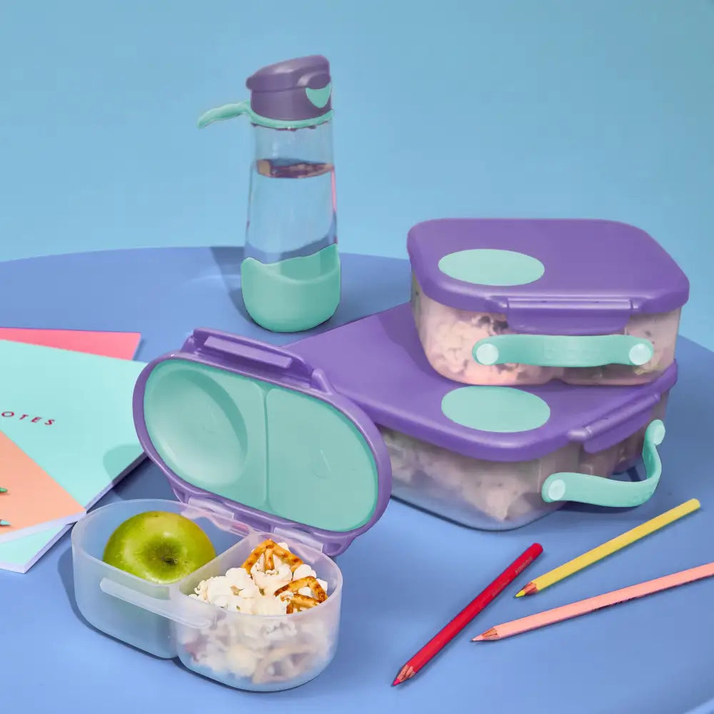 Fiambrera B.Box Grande con Refrigerante - Lilac Pop