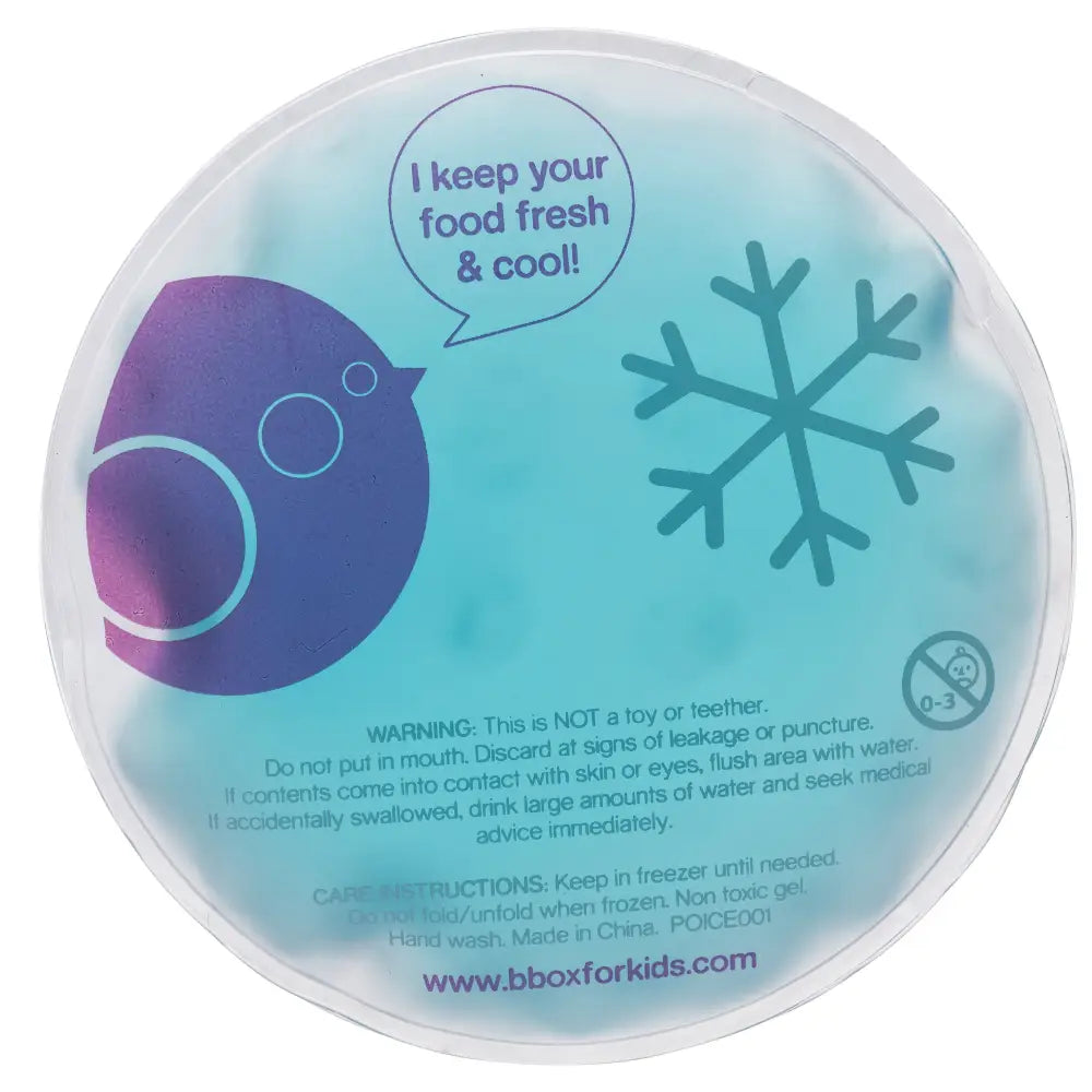 Fiambrera B.Box Grande con Refrigerante - Lilac Pop