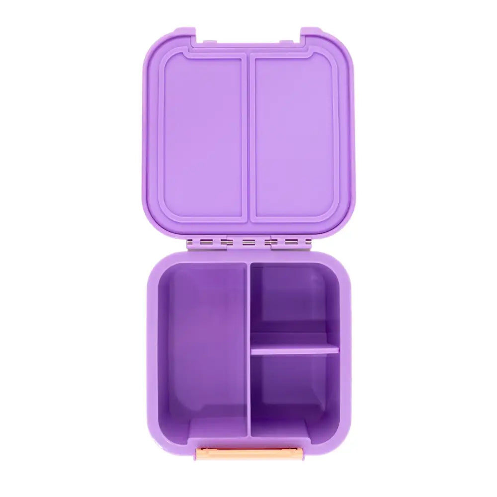 Fiambrera Bento 2 MontiiCo - Rainbow Roller - Morado