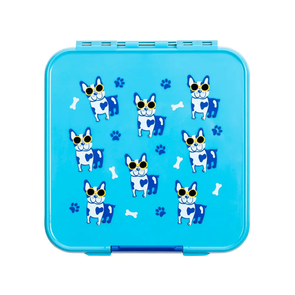Fiambrera Bento 3 Little Lunch Box Co - Cool Pup - Azul -