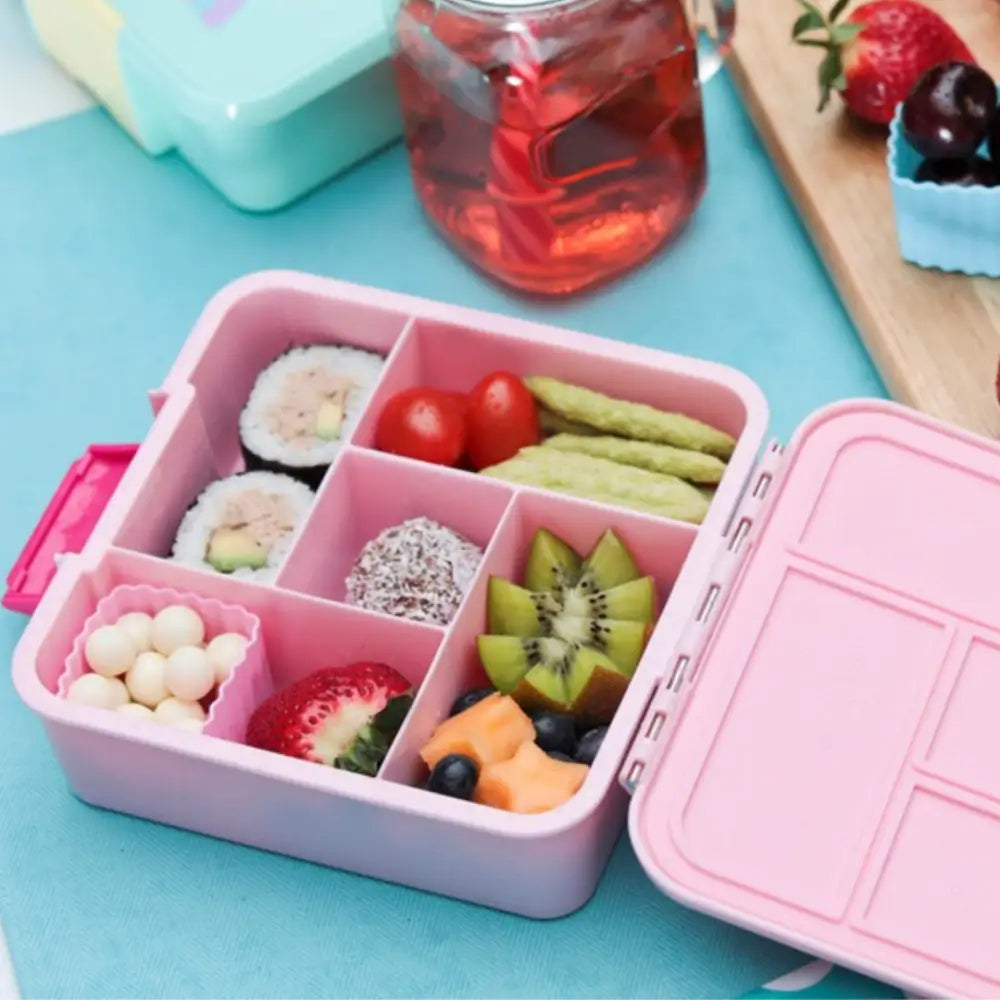 Fiambrera Bento 5 Little Lunch Box Co - Kitty - Rosa -