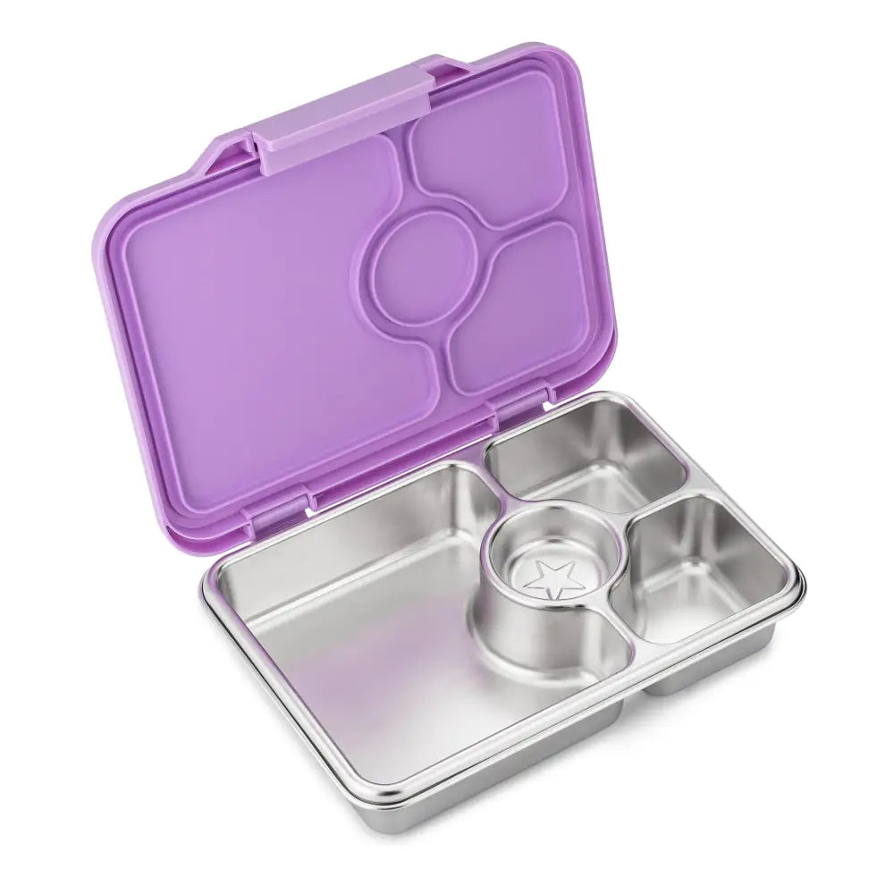 Fiambrera de Acero Inoxidable Yumbox Prêt - Lavande Purple