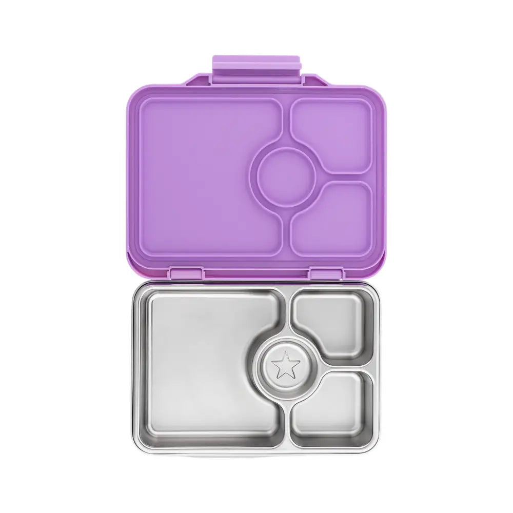 Fiambrera de Acero Inoxidable Yumbox Prêt - Lavande Purple
