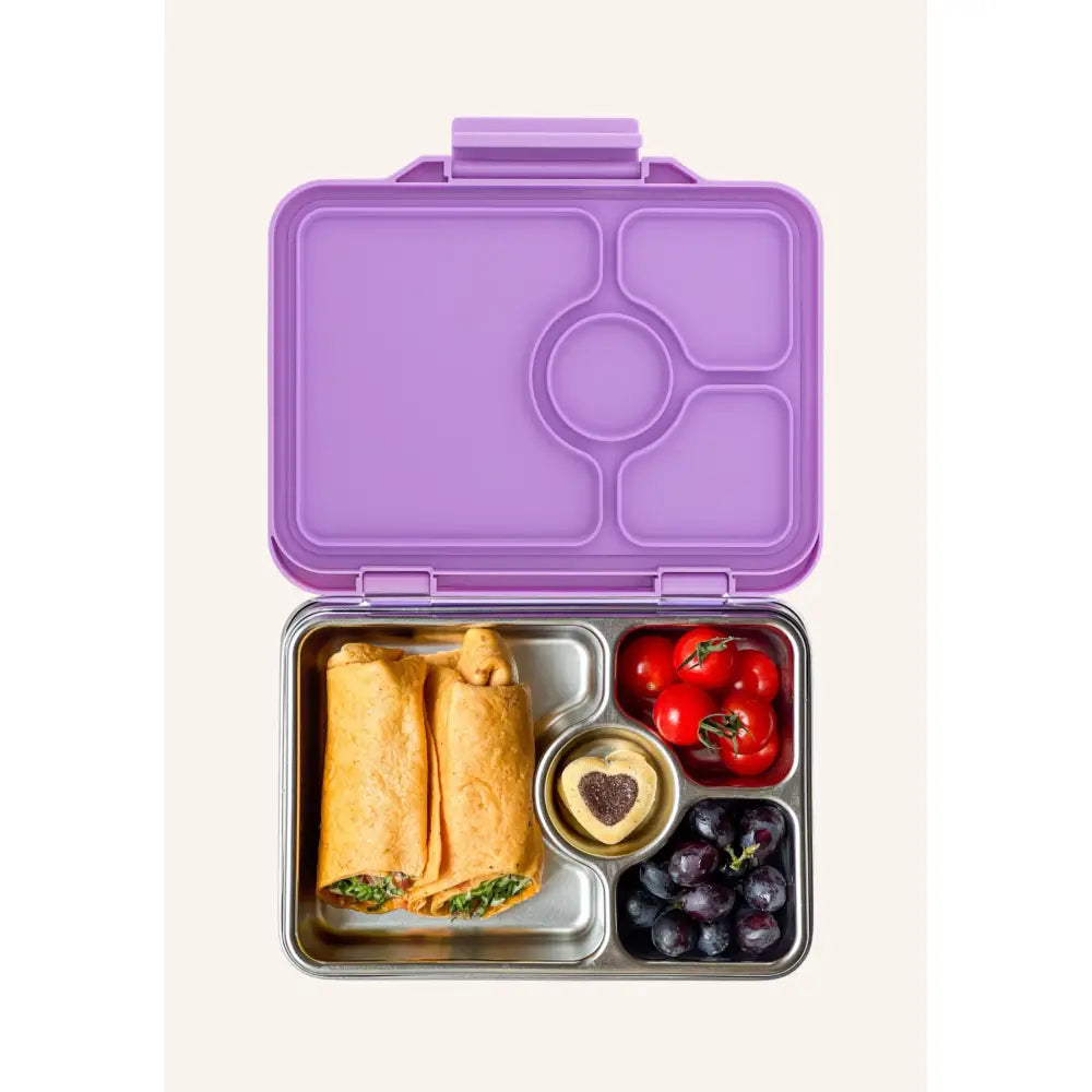 Fiambrera de Acero Inoxidable Yumbox Prêt - Lavande Purple