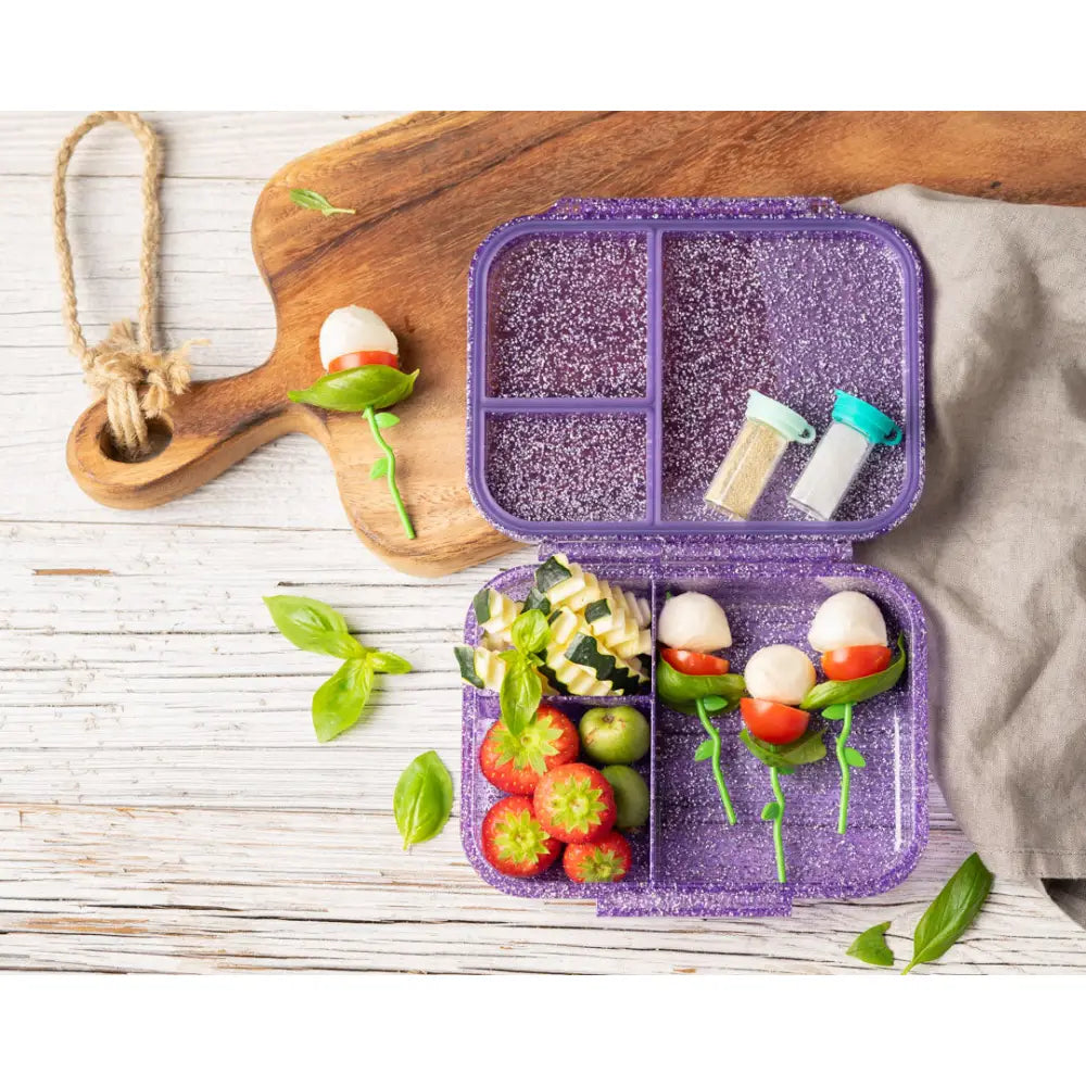 Fiambrera Lekkabox Mini Glamour - Morado - Morado - Lekkabox