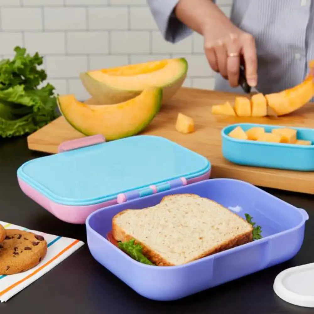Fiambrera Neat Bento Jr Zoku - Rosa - Rosa - Zoku