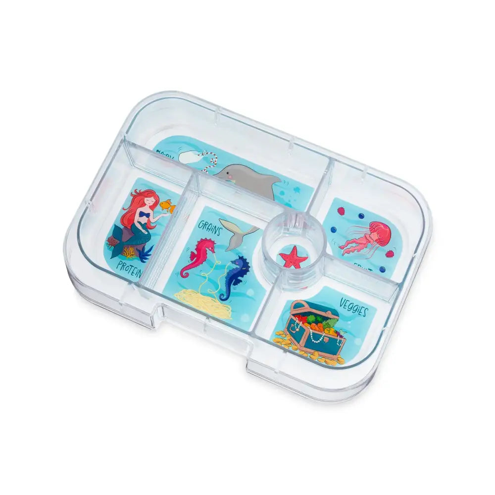 Fiambrera Yumbox Original 6 secciones - Power Pink Mermaid