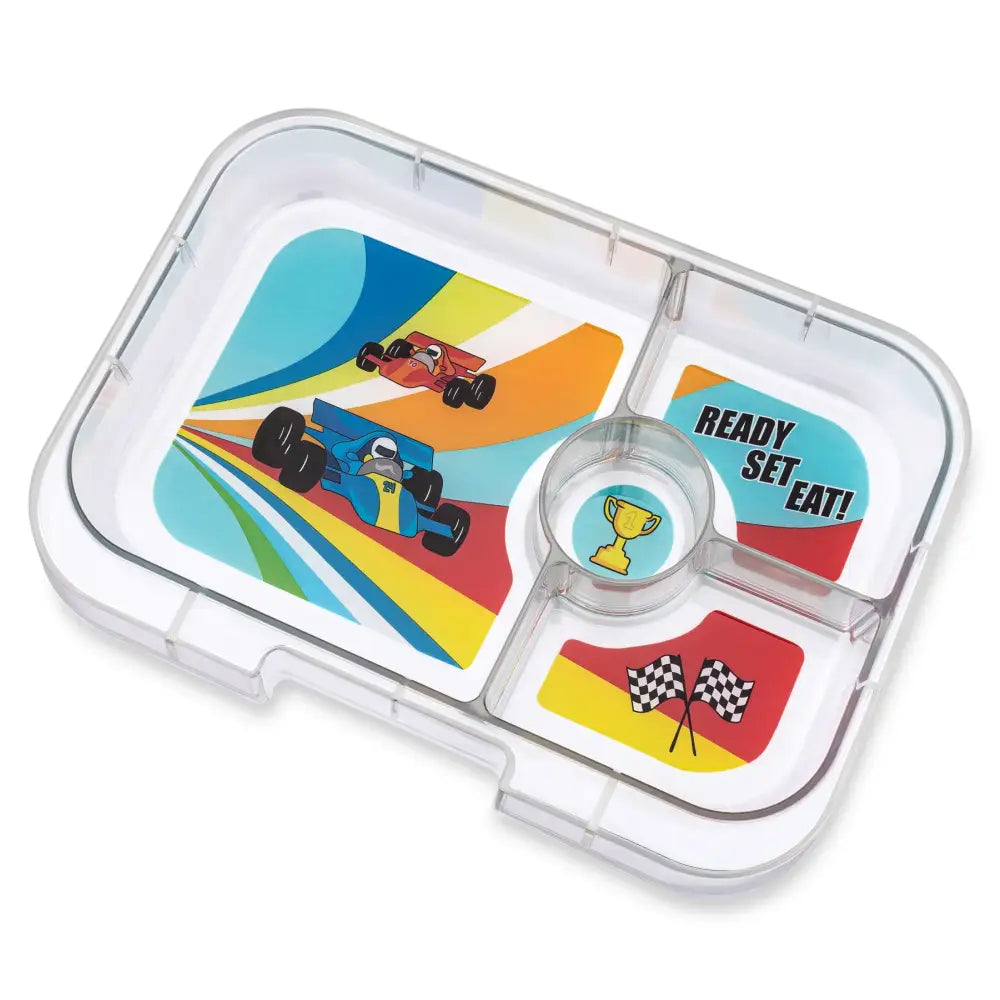 Fiambrera Yumbox Panino 4 secciones - Monte Carlo Blue Race