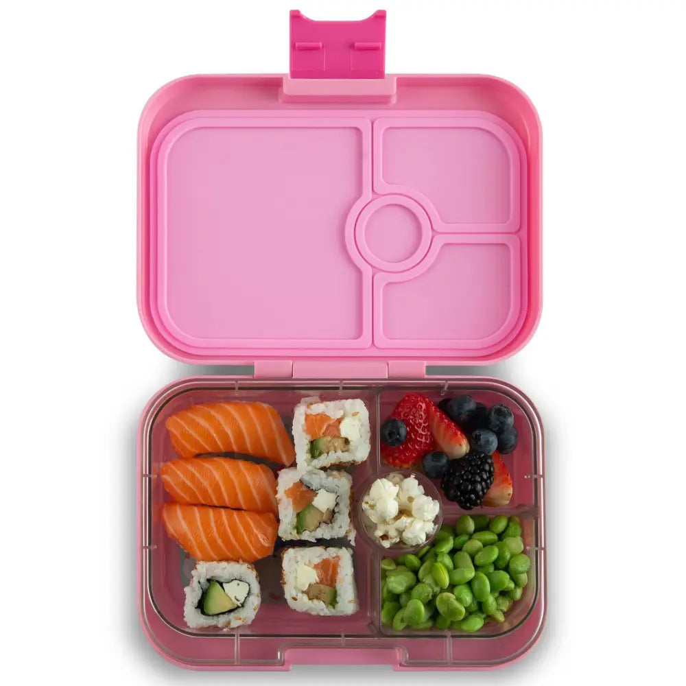 Fiambrera Yumbox Panino 4 secciones - Power pink Panda -