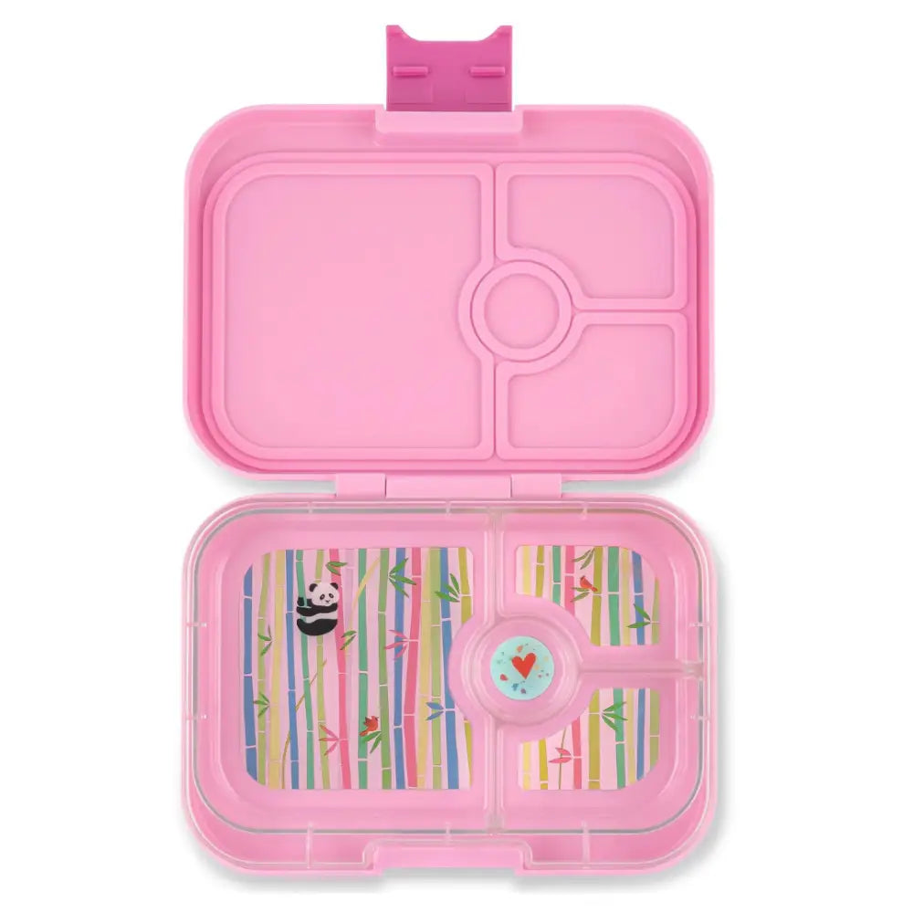 Fiambrera Yumbox Panino 4 secciones - Power pink Panda -