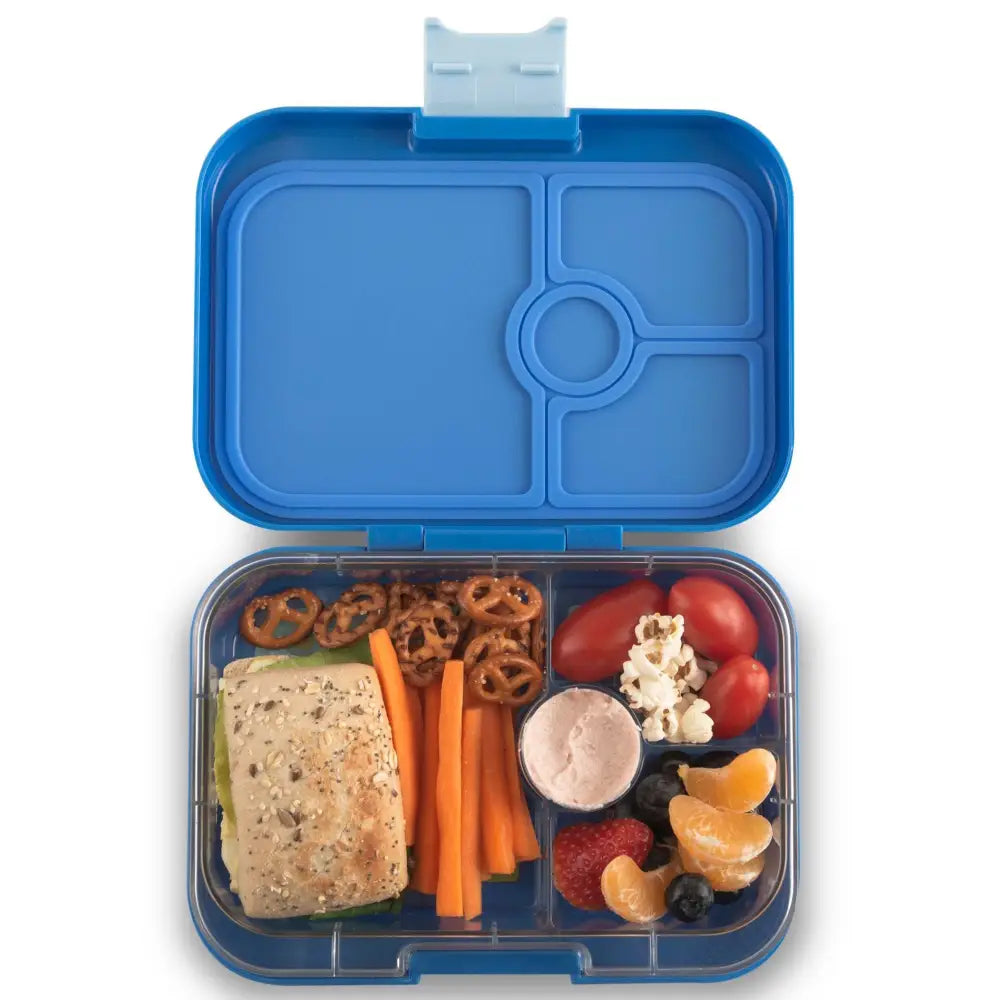 Fiambrera Yumbox Panino 4 secciones - True Blue Shark - Azul
