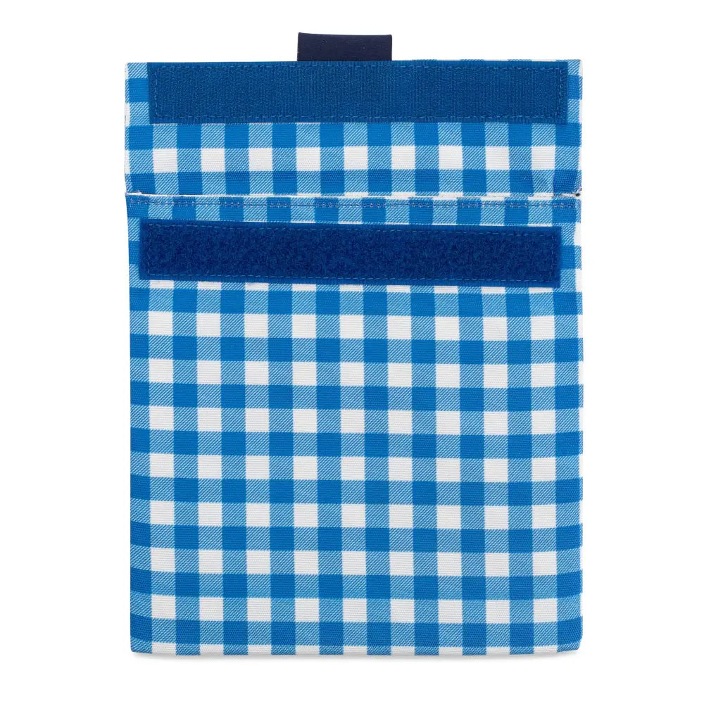 Funda para Sándwich reutilizable Yumbox - Vichy blue - Azul