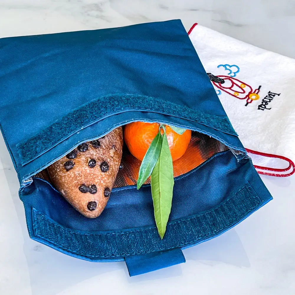 Fundas para Sándwich reutilizable Set de 2 Yumbox - Aqua &