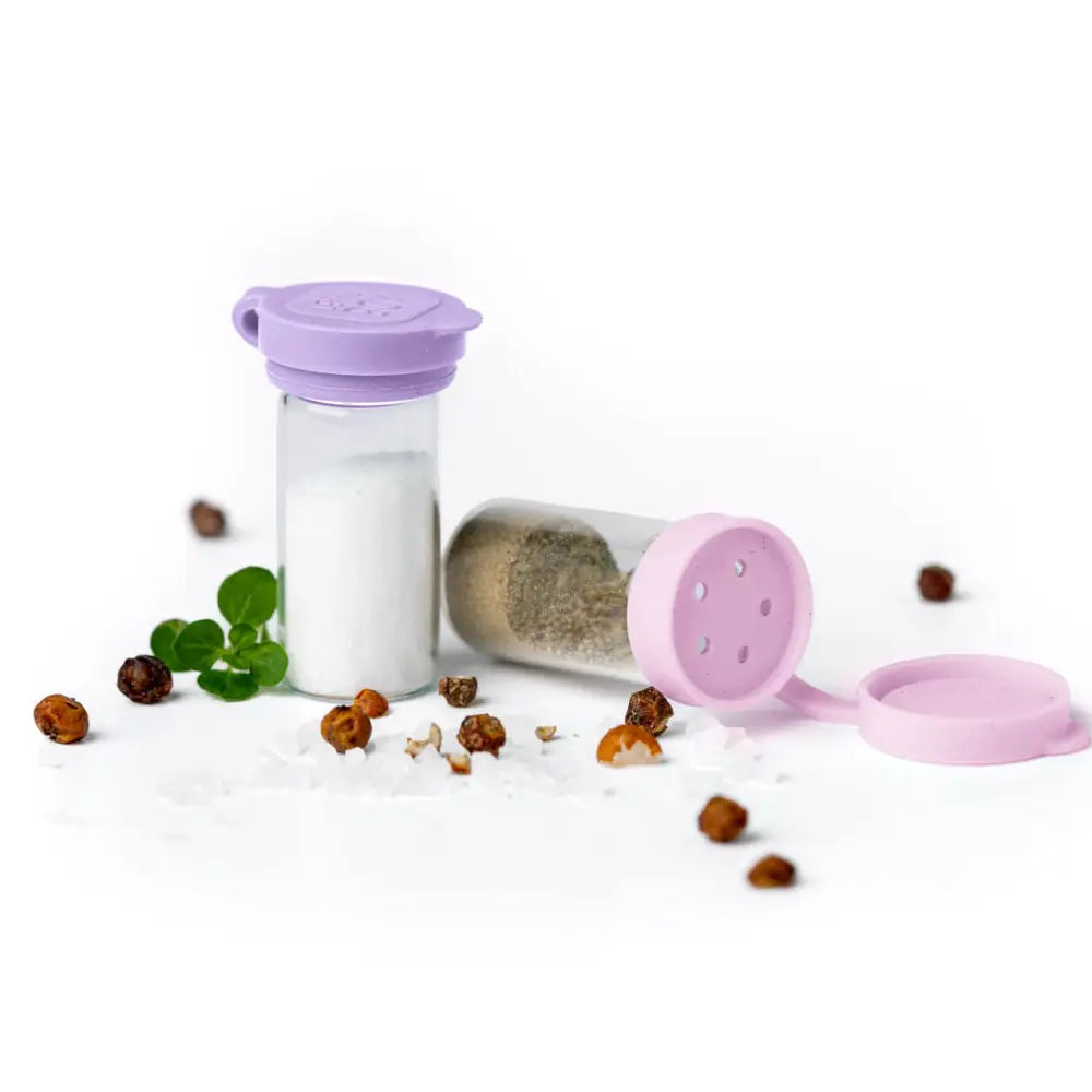Mini Especieros para llevar Lekkabox - Lavanda - Rosa