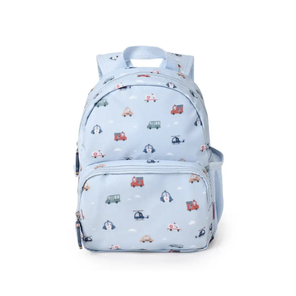 Mochila para almuerzo o merienda - City Cars - Azul - Tutete
