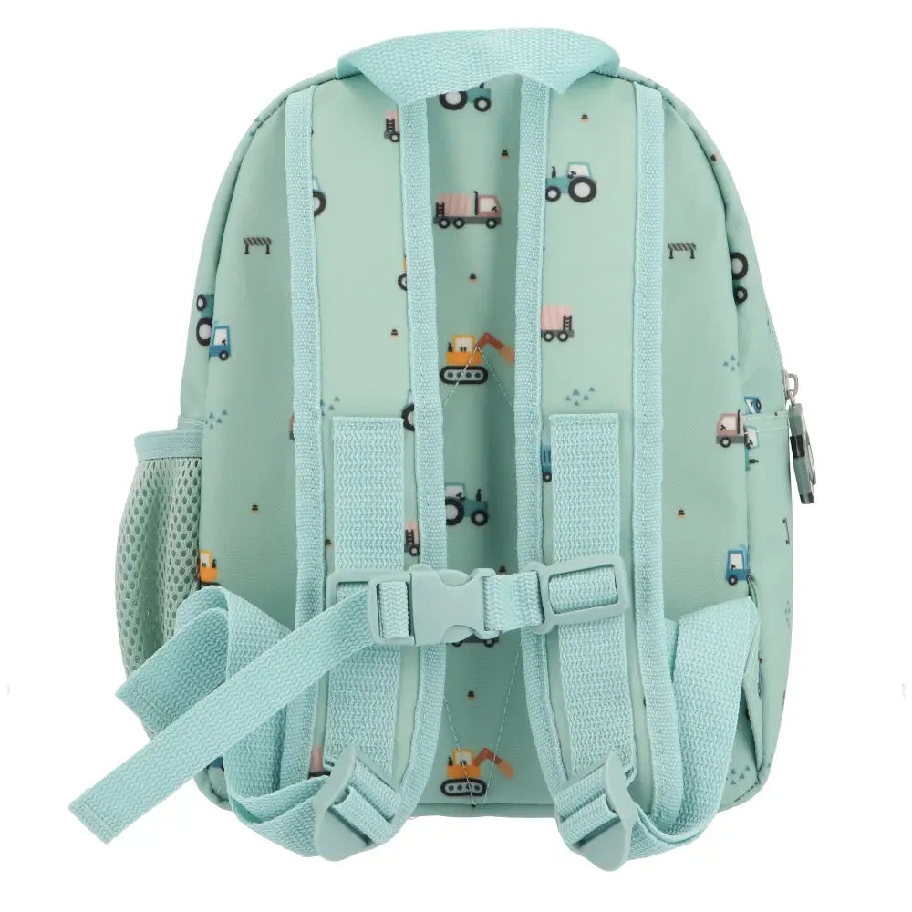 Mochila para almuerzo o merienda - Trucks - Verde - Tutete
