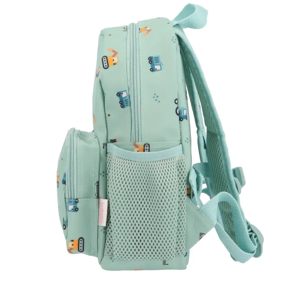 Mochila para almuerzo o merienda - Trucks - Verde - Tutete